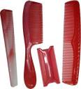 Men's 4-Piece Hair Comb Set: Styling Essentials (Multi Color)